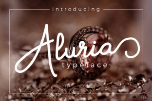 Aluria Font Review: Clean Script Handwritten Type for Campaigns