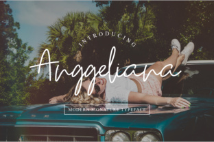 Anggeliana Font: Elevating Campaign Visuals with Signature Style