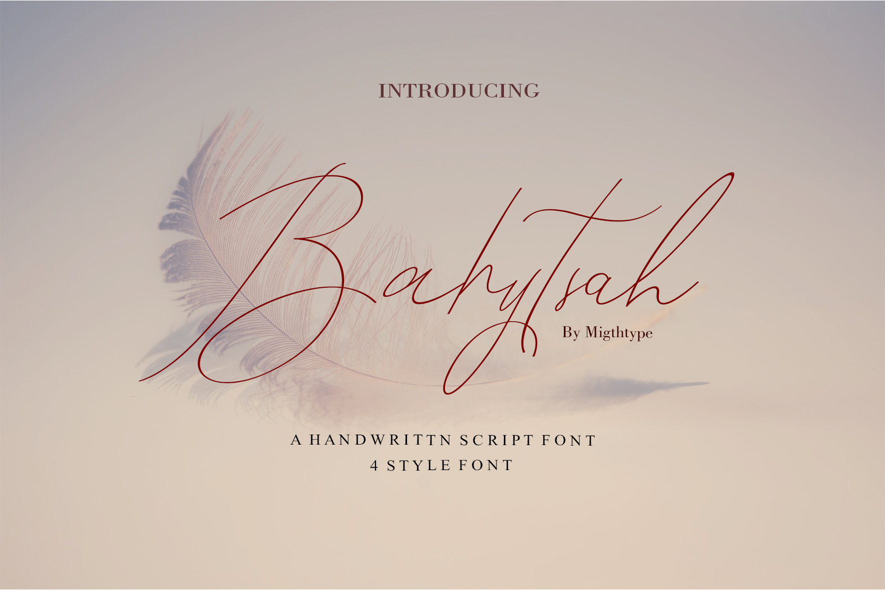 Bahytsah Font Review: Modern Script for Branding