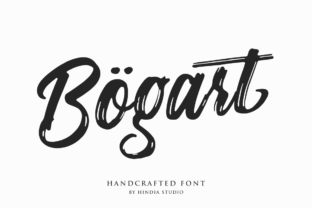 Bogart Font Review: A Brush Script for Makers