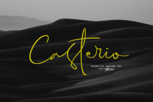 Casterio Font: A Modern Script for Relaxed Branding