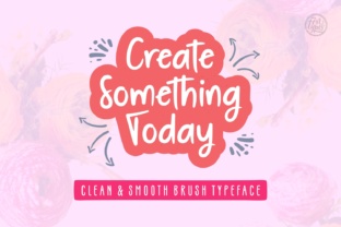 Create Something Today Font for Authentic Small Business Branding