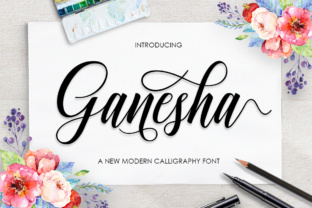 Designing with Ganesha Script Font for Brand Identity