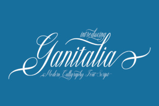 Ganitalia Font: Elevating Luxury Brand Identity Design