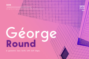 George Round Font for Modern Marketing Graphics