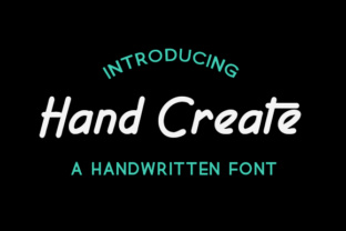 Hand Create Font for Handmade Labels and Display