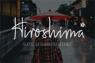 Hiroshima Font: Stylish Handwritten Type for Business Branding