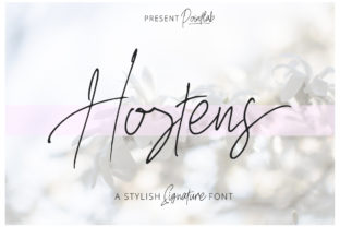 Hostens Signature: A Premium Script Font Review