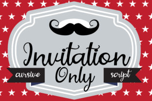 Invitation Only Font: Elegant Script for Editorial Design