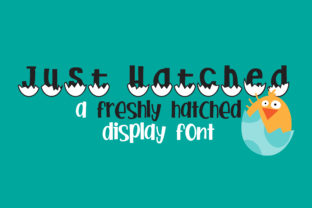 Just Hatched Font for Playful Small Business Branding