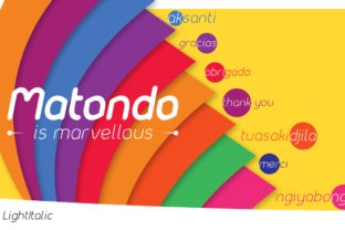 Matondo Light Italic Font for Elegant Web Design