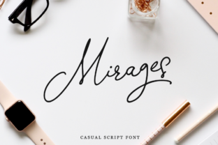 Mirages Font: Elevating Feminine Brand Campaigns