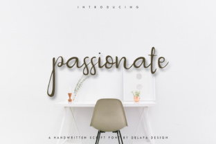 Passionate Font: Stylish Script for Editorial Design