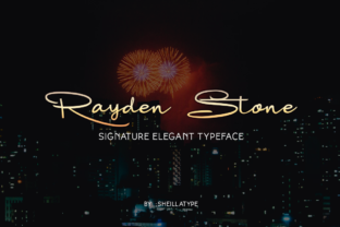 Rayden Stone Font Review for Elegant Editorial Design