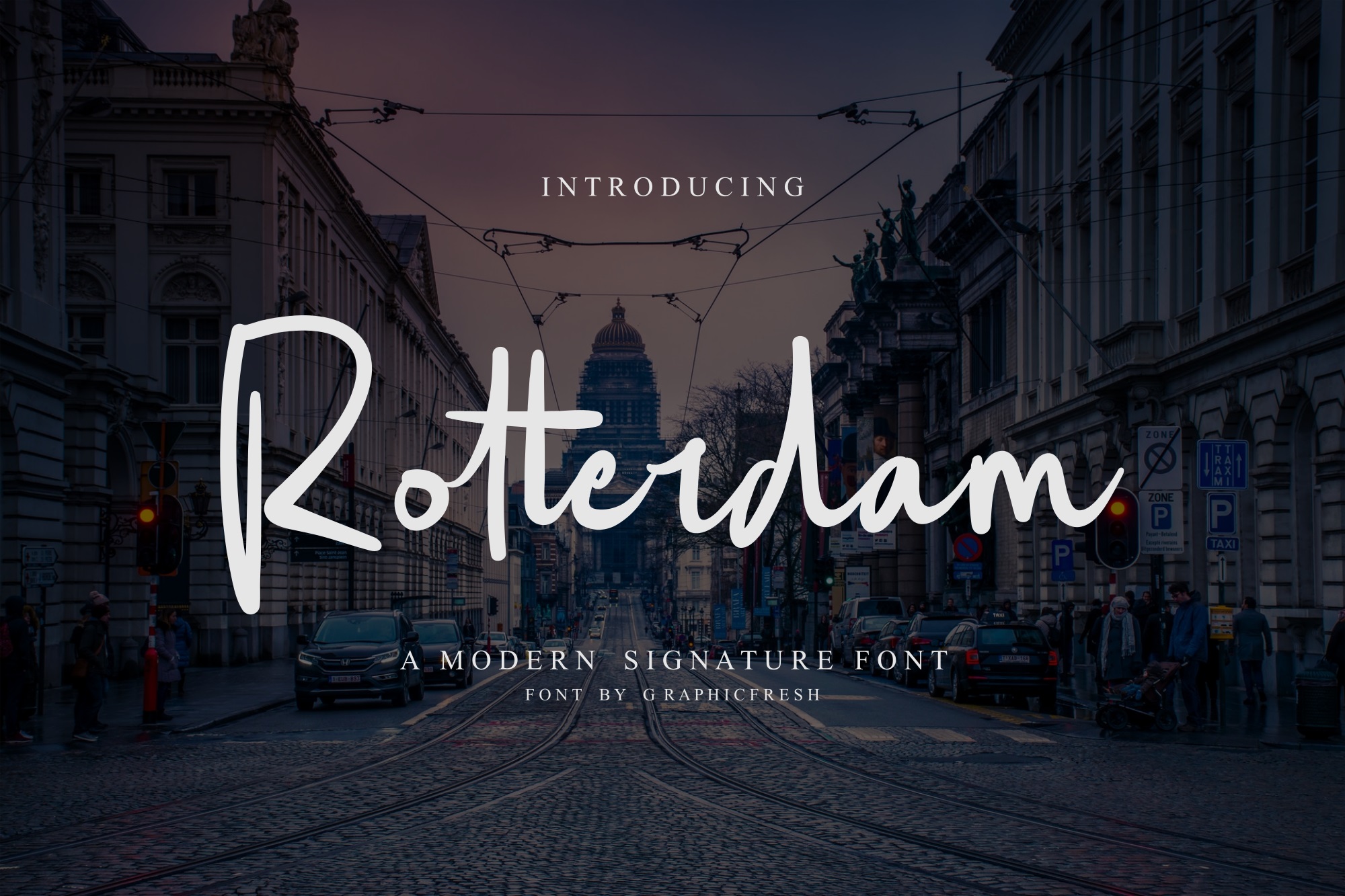 Rotterdam Font: Elevating Campaign Visuals with Casual Script
