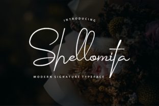 Shellomita Font: Modern Script for Editorial Design