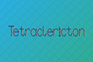 Tetraclericton Font: Legible Decorative Type for Campaigns