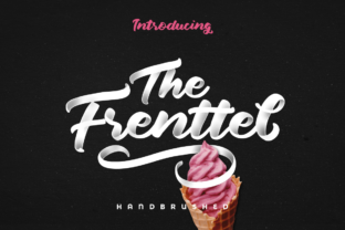 The Frenttel Font: Chubby Script for Editorial Design